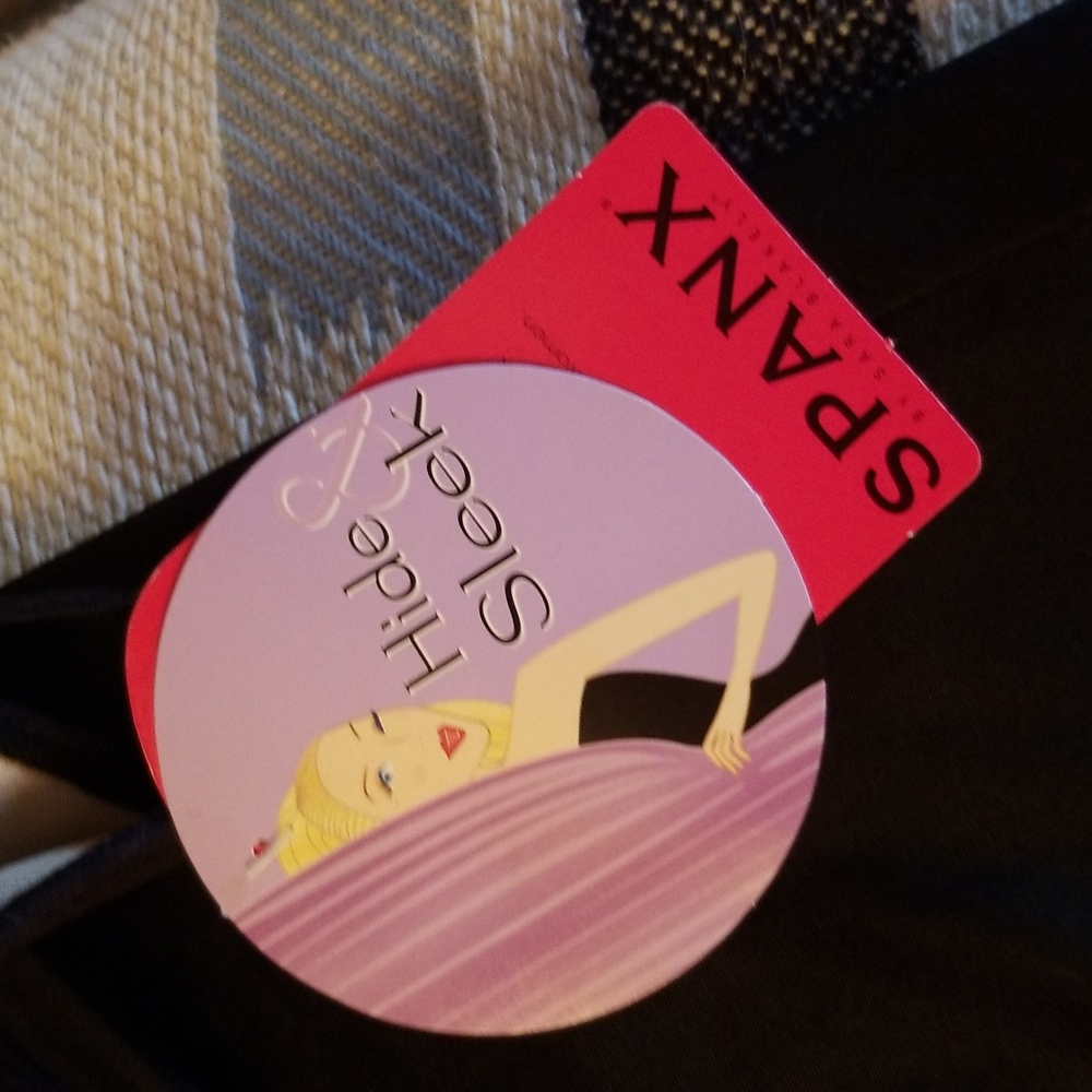 NWT Spanx size large, black - Picture 4 of 4